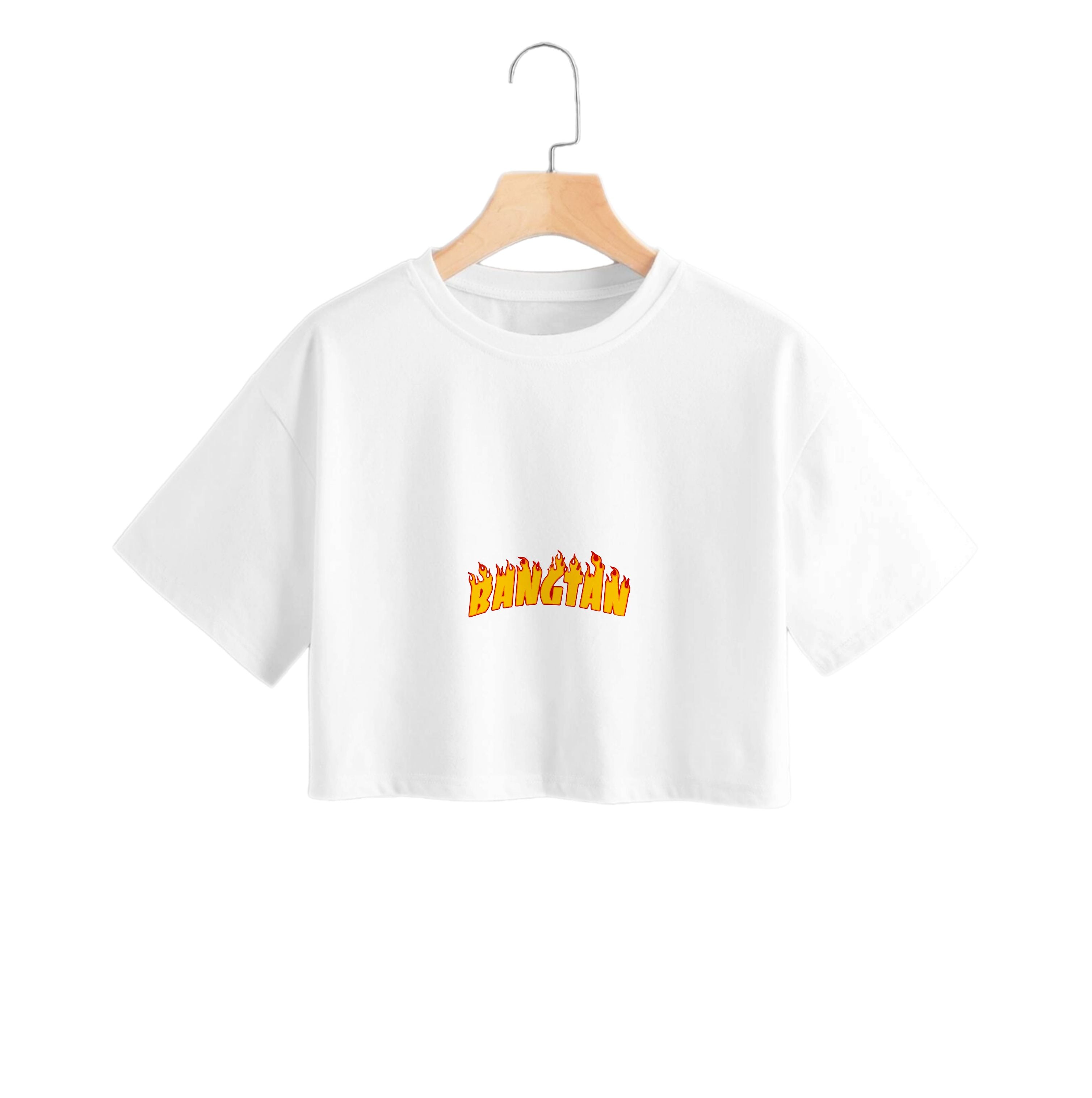 Bangtan Flames - K Pop Crop Top