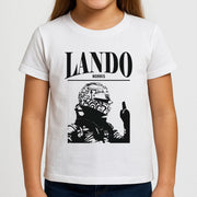 Lando Black And Green  Kids T-Shirt 3
