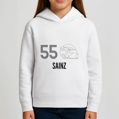 Sainz Helmet 2026 Girls Hoodie