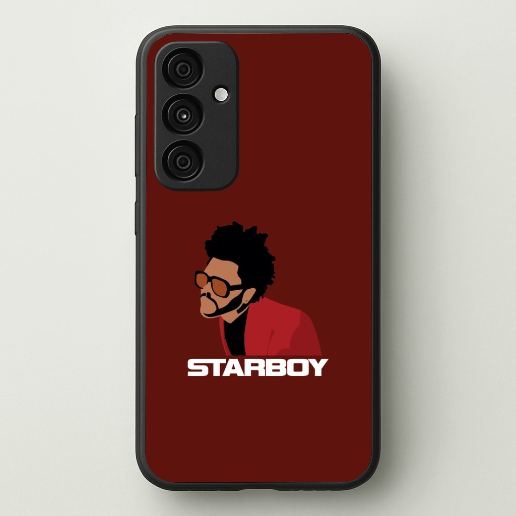 Starboy Singer Title Galaxy A55 Case