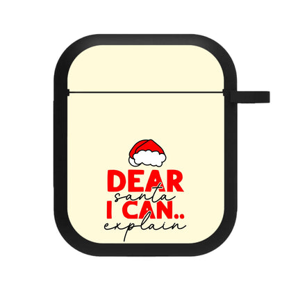 I Can Explain Santa AirPods Case