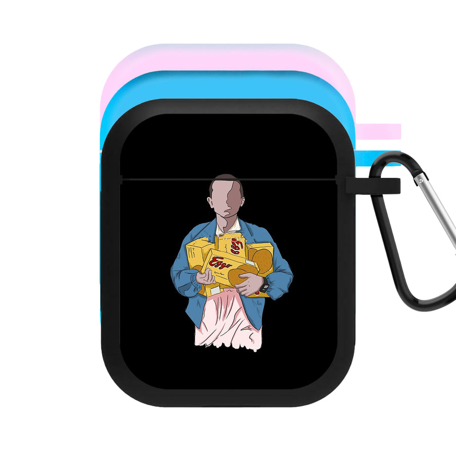 Eleven Faceless Cartoon - Stranger Things AirPods Case