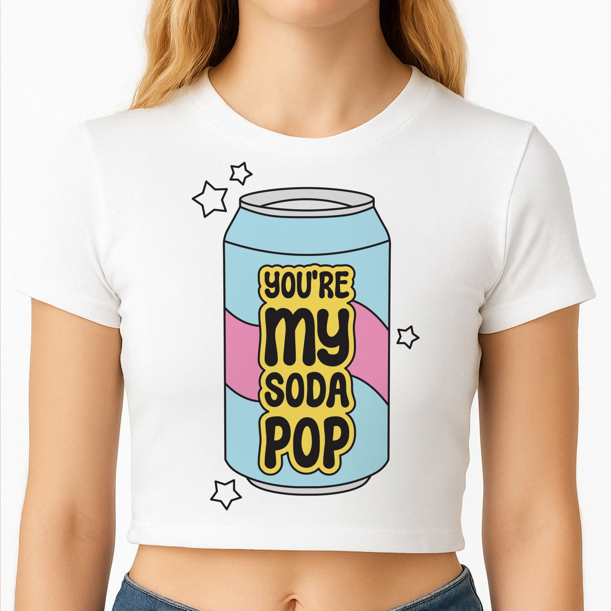 My Soda Can Crop Top