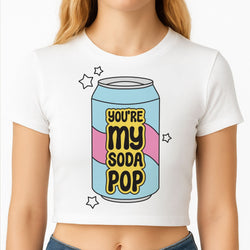My Soda Can Crop Top
