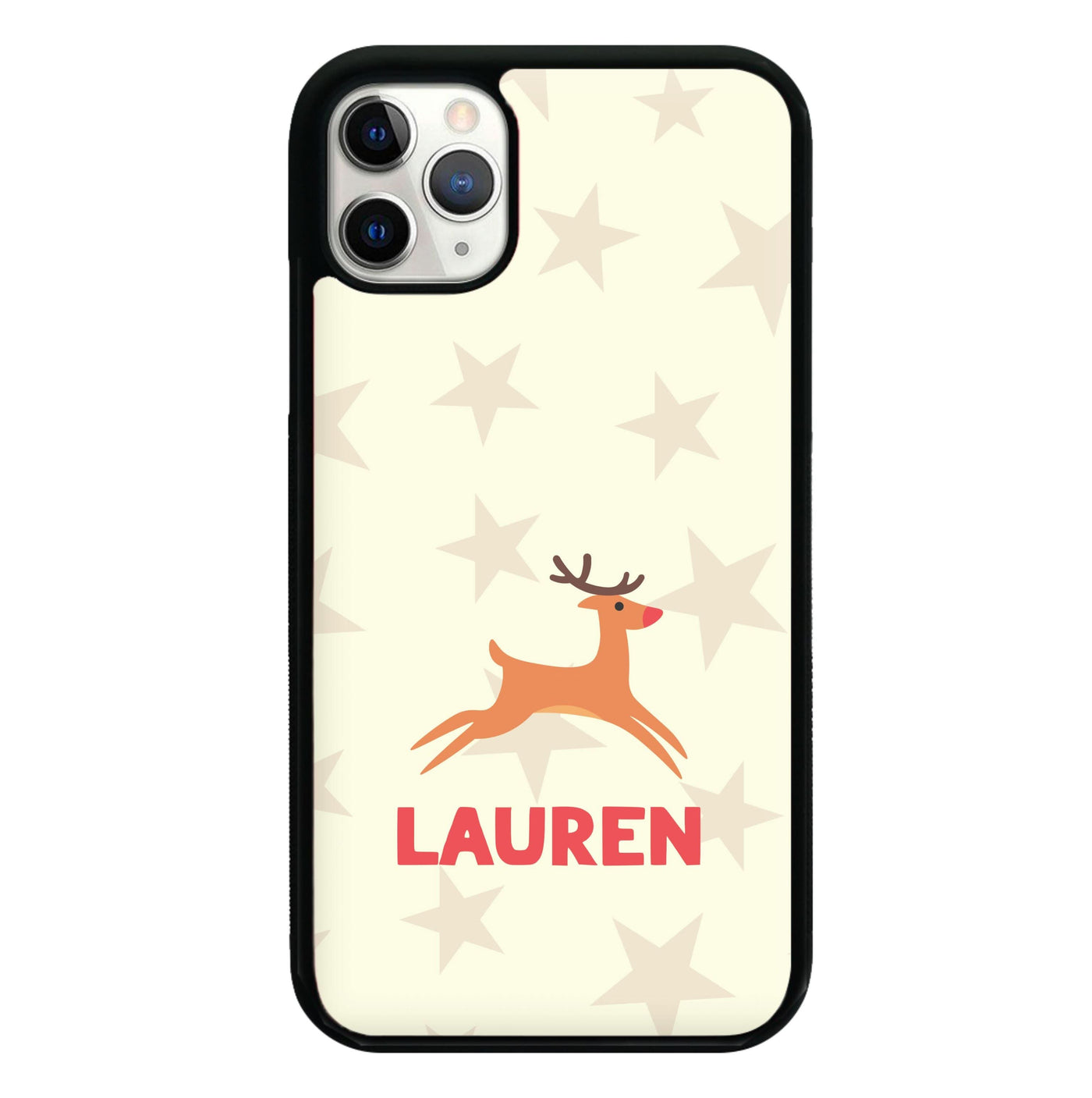 Personalised Raindeer Phone Case