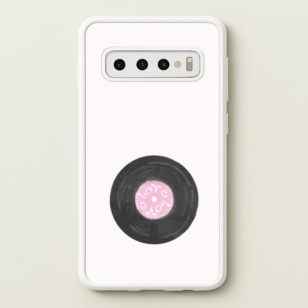 Love Vinyl Galaxy S10 Case