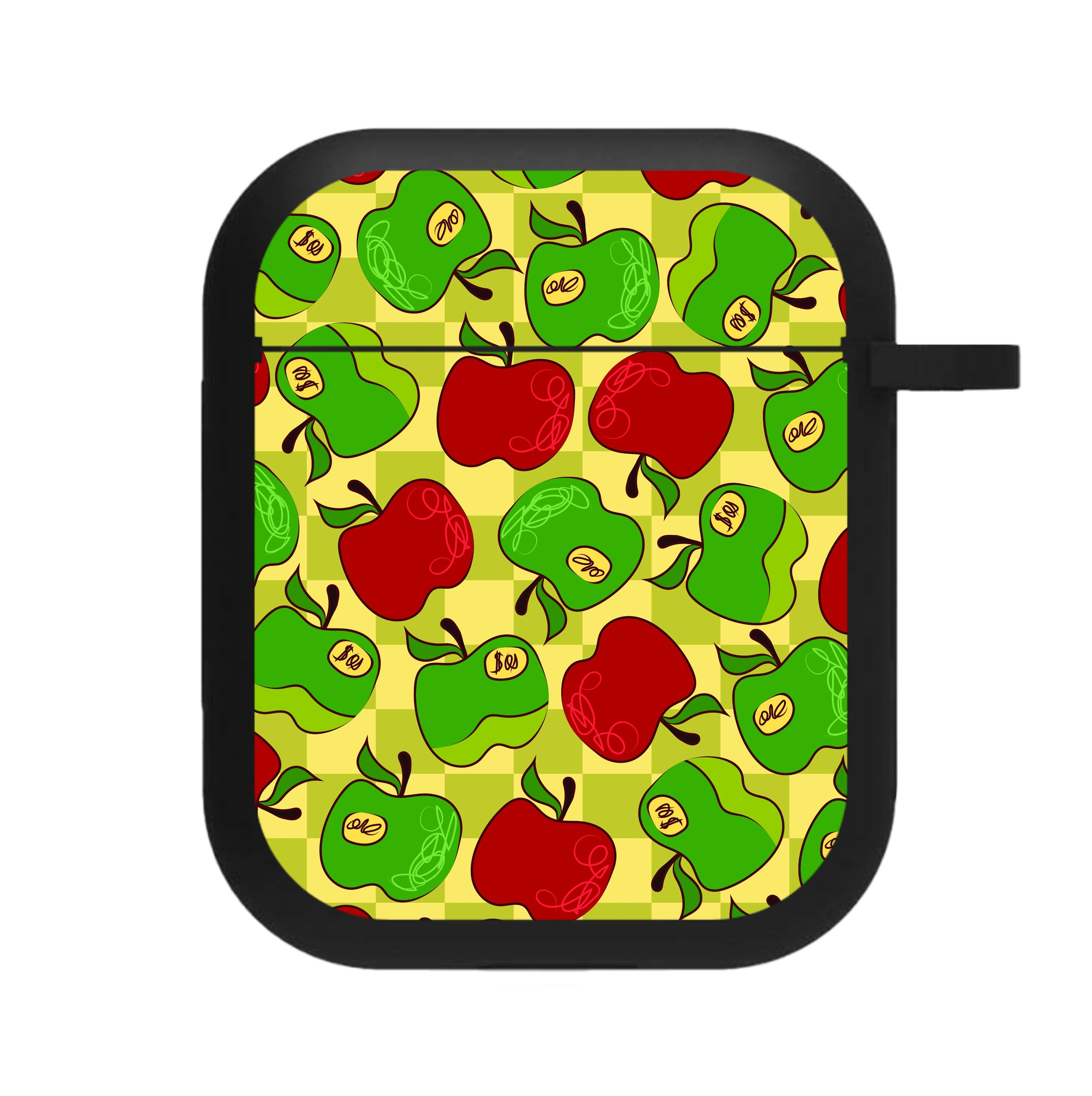 Artsy Apples Pattern AirPods Case