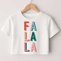 Colourful Falala Crop top