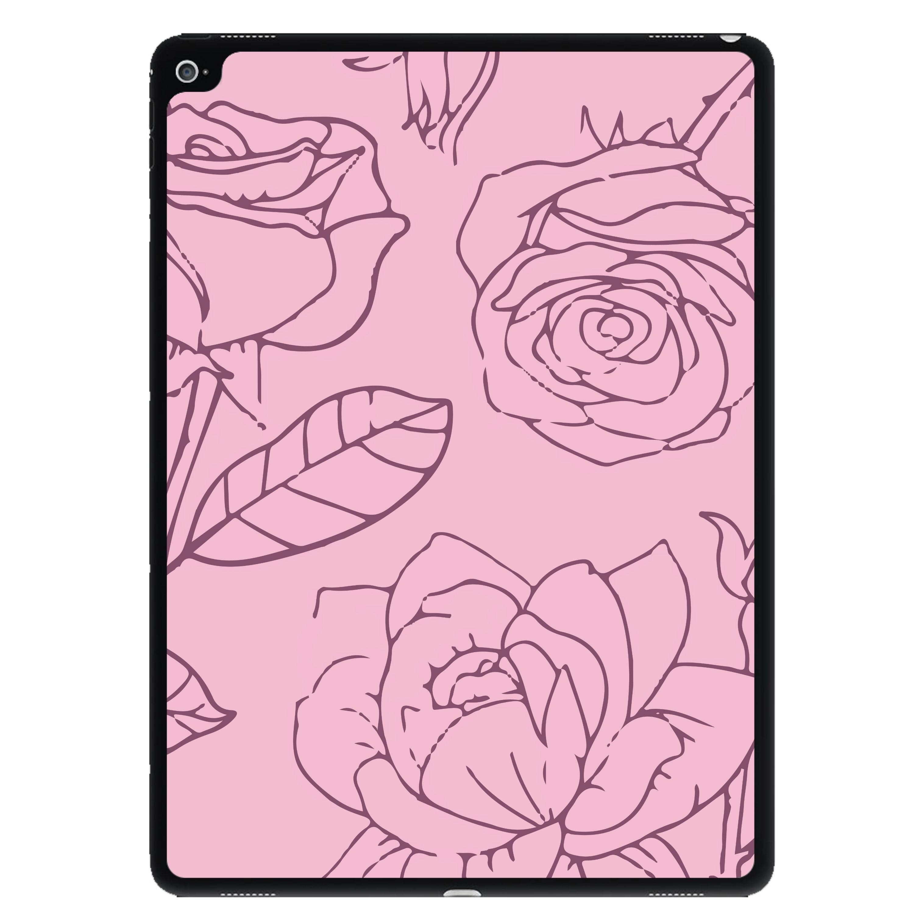 Roses - Foliage iPad Case