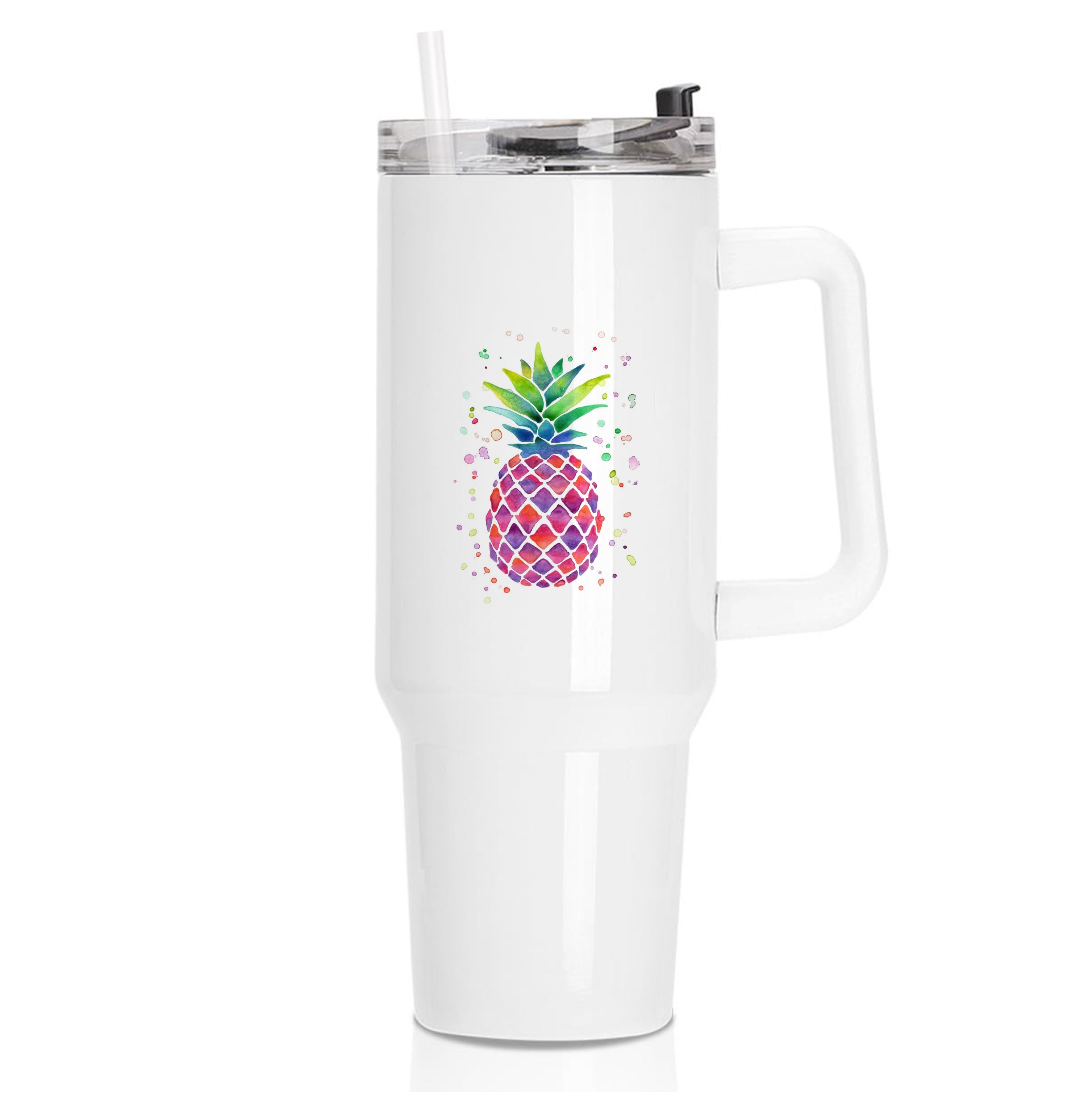 Watercolour Pineapple Tumbler