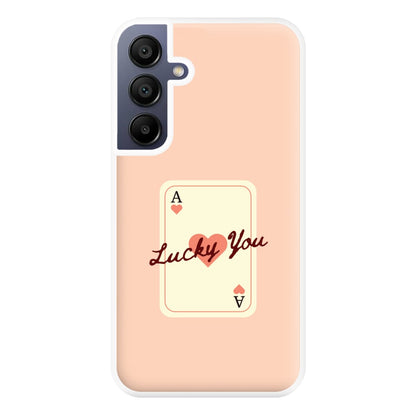 Lucky You Card Galaxy A15 Case