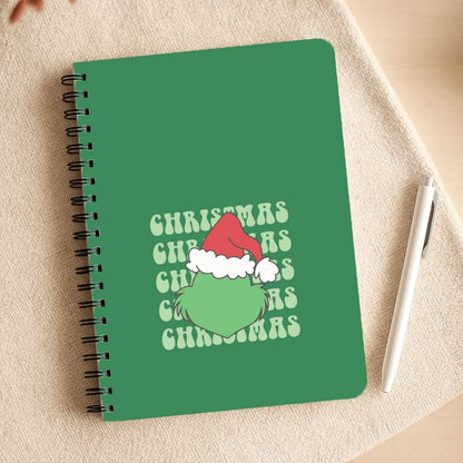 Green Creature Christmas Notepad