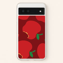 Teacher Apples Pattern Google Pixel 7a Case
