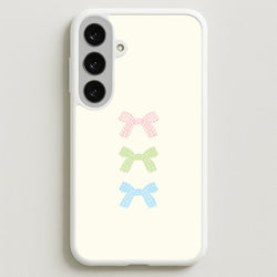 Gingham Tiered Ties Galaxy S25FE Case