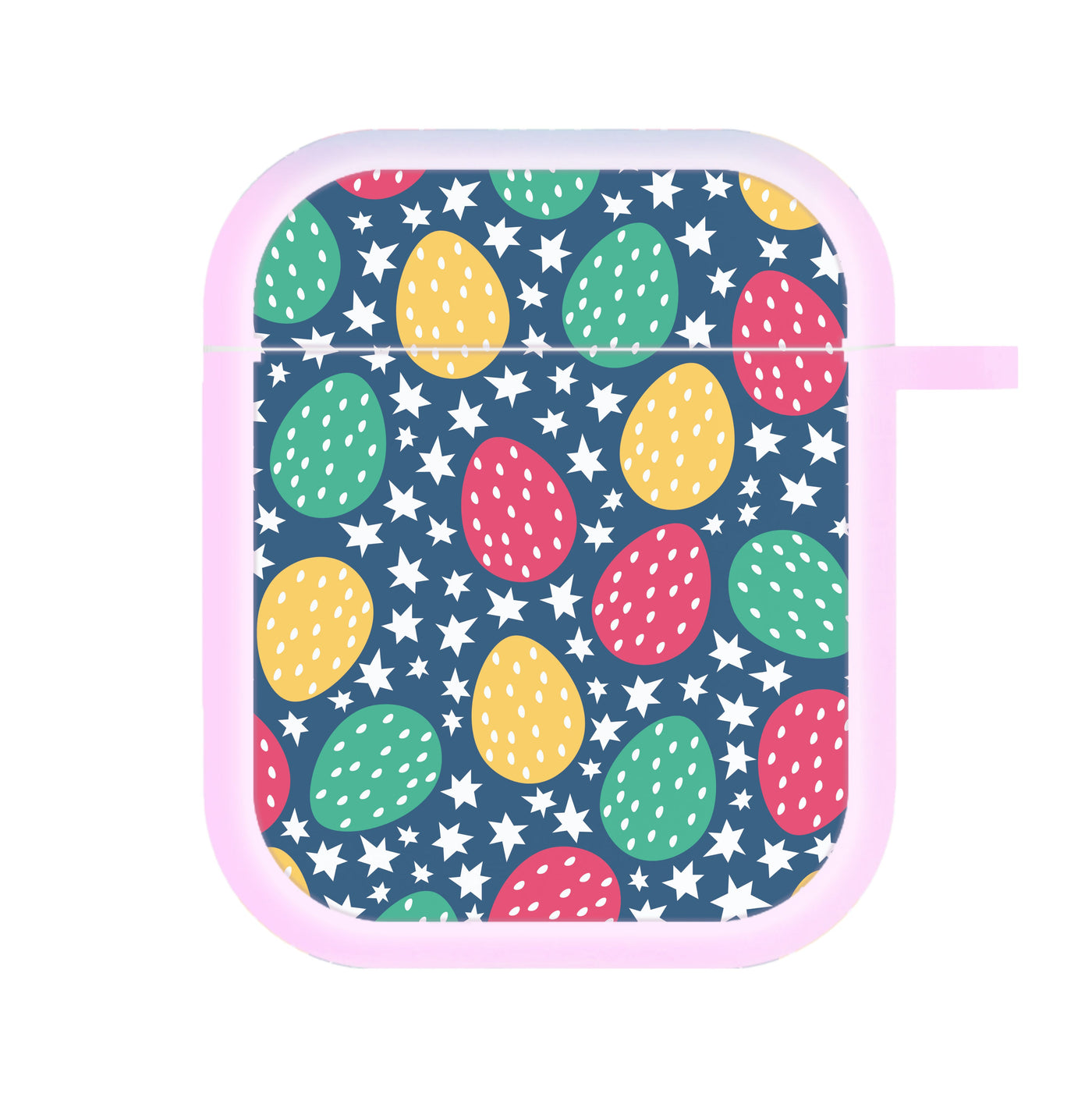 Blue Easter Eggs - Easter Patterns AirPods Case