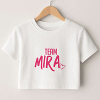 Team Mira Crop top