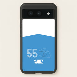Sainz Helmet 2026 Google Pixel 8a Case