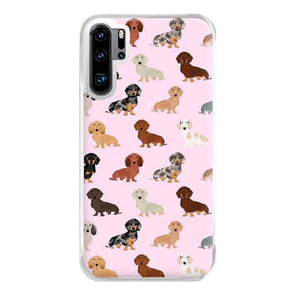 Dachshund Breed Pattern Phone Case