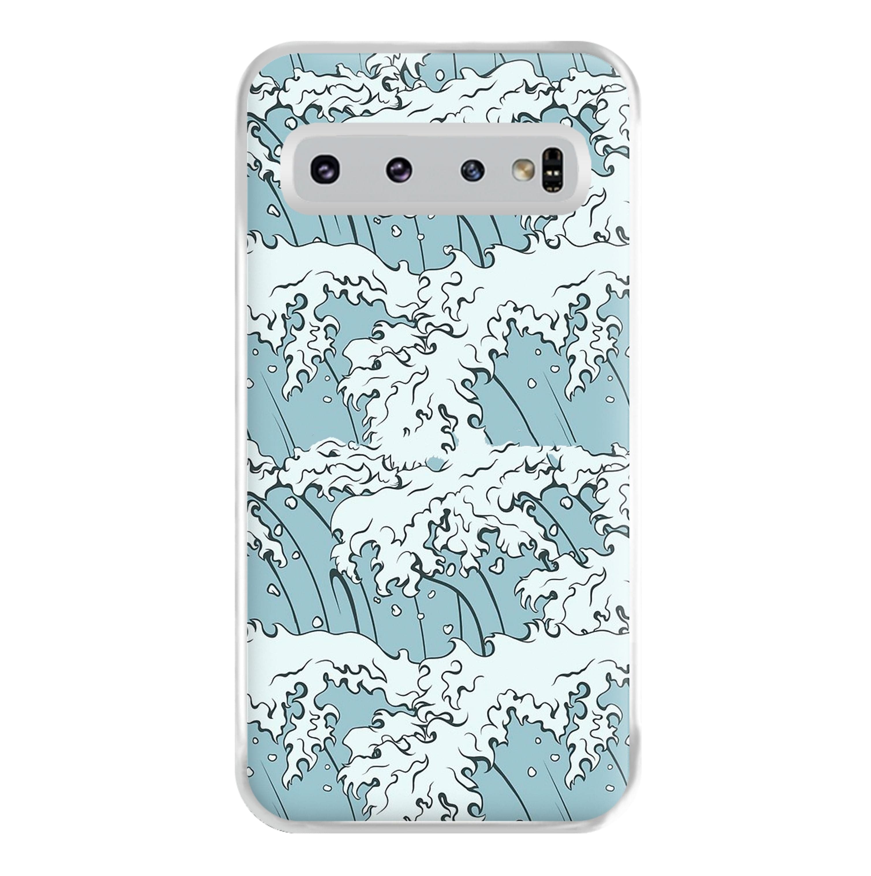 Japanese Waves Phone Case