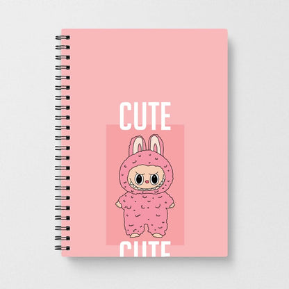 Cute Pink Monster Notebook