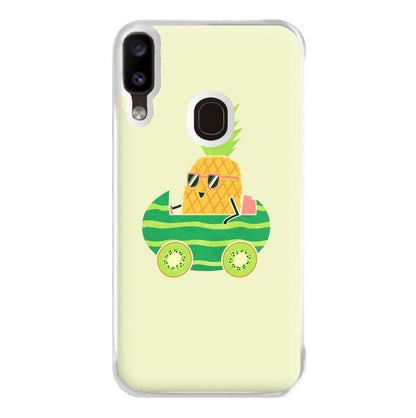 Summer Drive Pineapple Phone Case