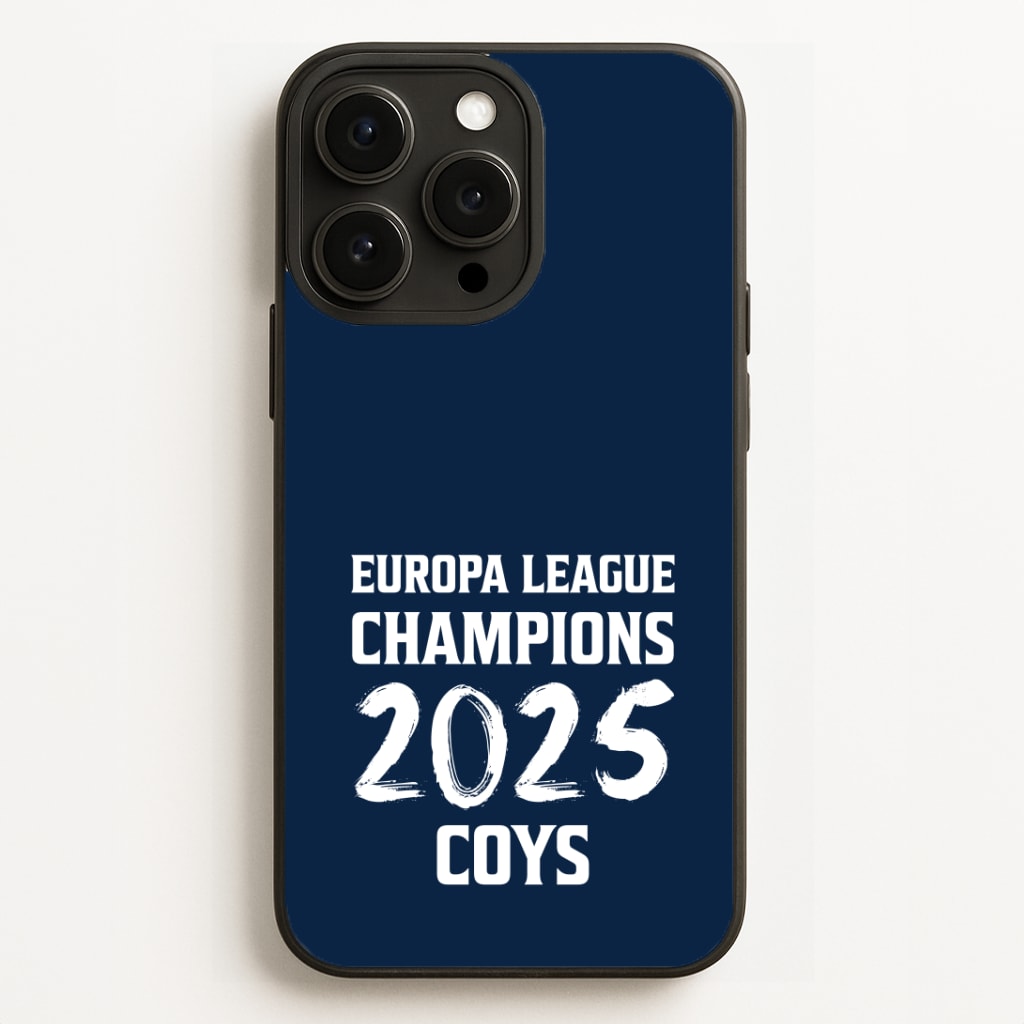 Europa League Winners 2025 - COYS Phone Case for iPhone, Samsung Galaxy and Google Pixel