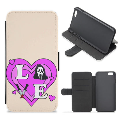 Love Ghost Flip / Wallet Phone Case