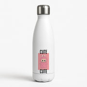 Cute Pink Monster Water Bottle 1