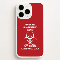 Hawkins Quarantine Zone Phone Case for Apple iPhone, Samsung Galaxy, Huawei and Google Pixel