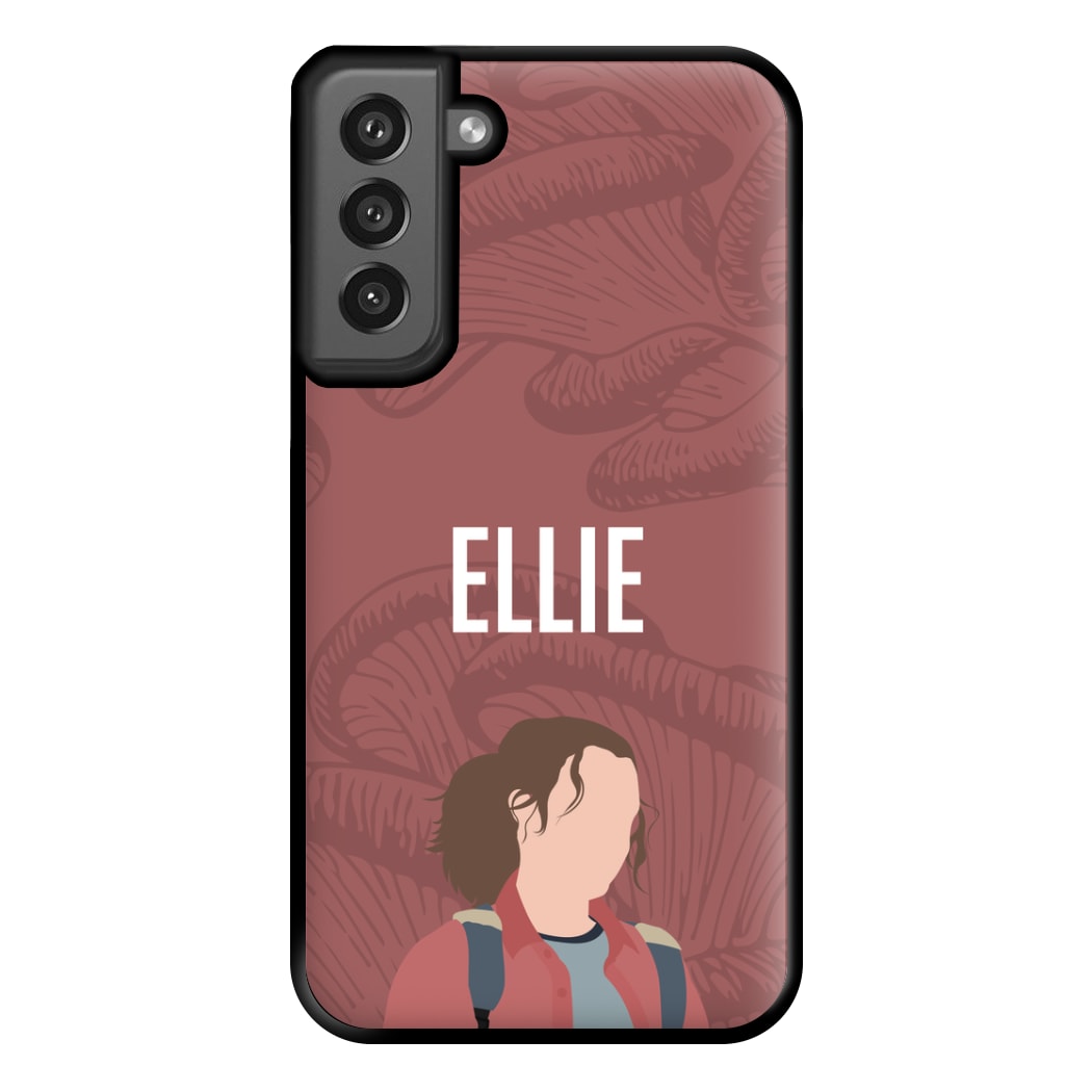Ellie Mushroom Pattern Galaxy S21FE Case