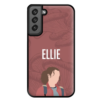 Ellie Mushroom Pattern Galaxy S21FE Case