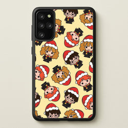 Wizards With Christmas Hats Pattern Galaxy S20 Plus Case
