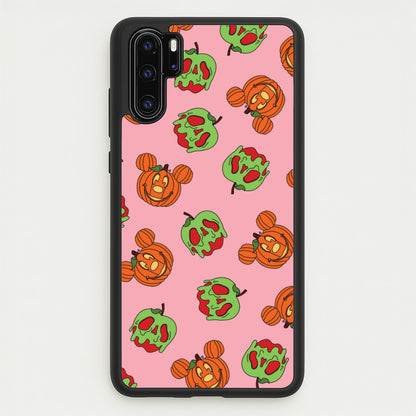 Pumpkin Mouse And Poison Apple Pattern Huawei P30 Pro Case