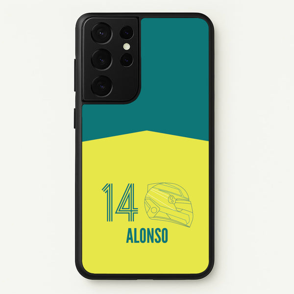 Alonso Helmet 2026 Galaxy S21 Ultra Case