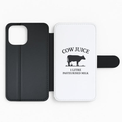 Cow Juice Flip Phone Case