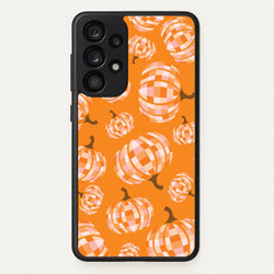 Disco Pumpkins Pattern Galaxy A33 Case