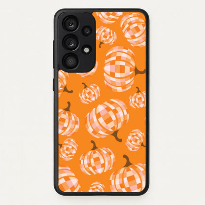 Disco Pumpkins Pattern Galaxy A53 Case
