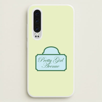 Pretty Girl Avenue Huawei P30 Case
