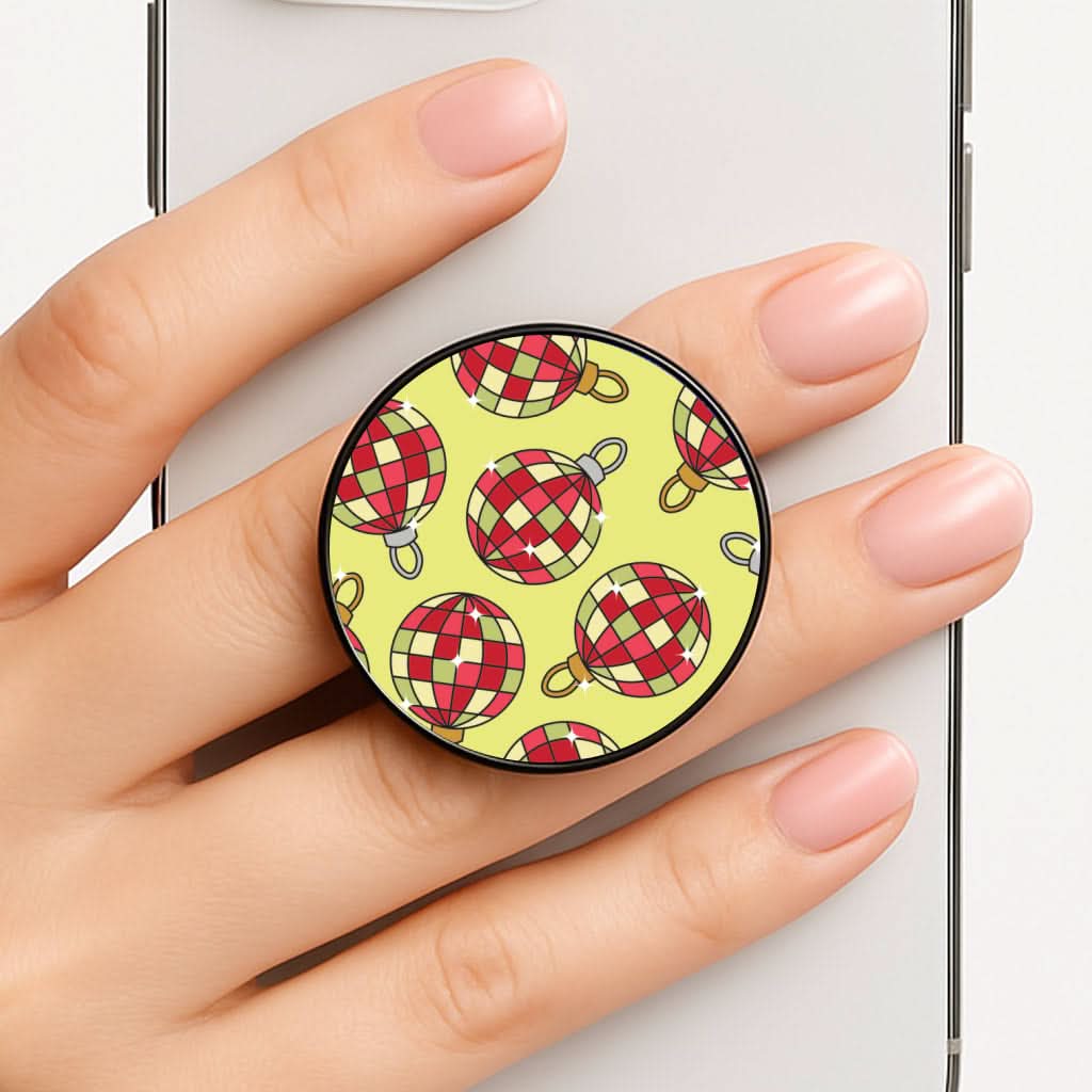 Disco Baubles Pattern FunGrip