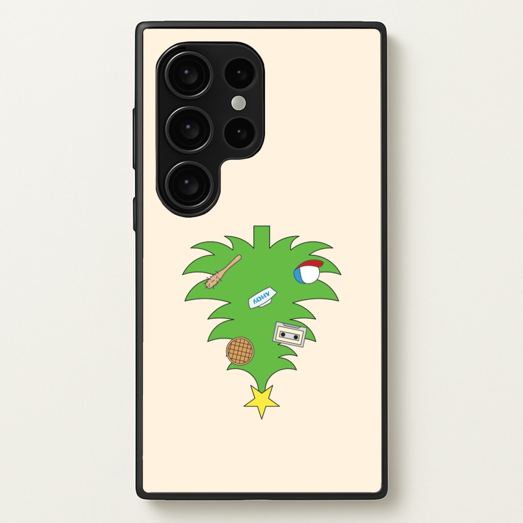 Upside Down Christmas Tree Galaxy S24 Ultra Case