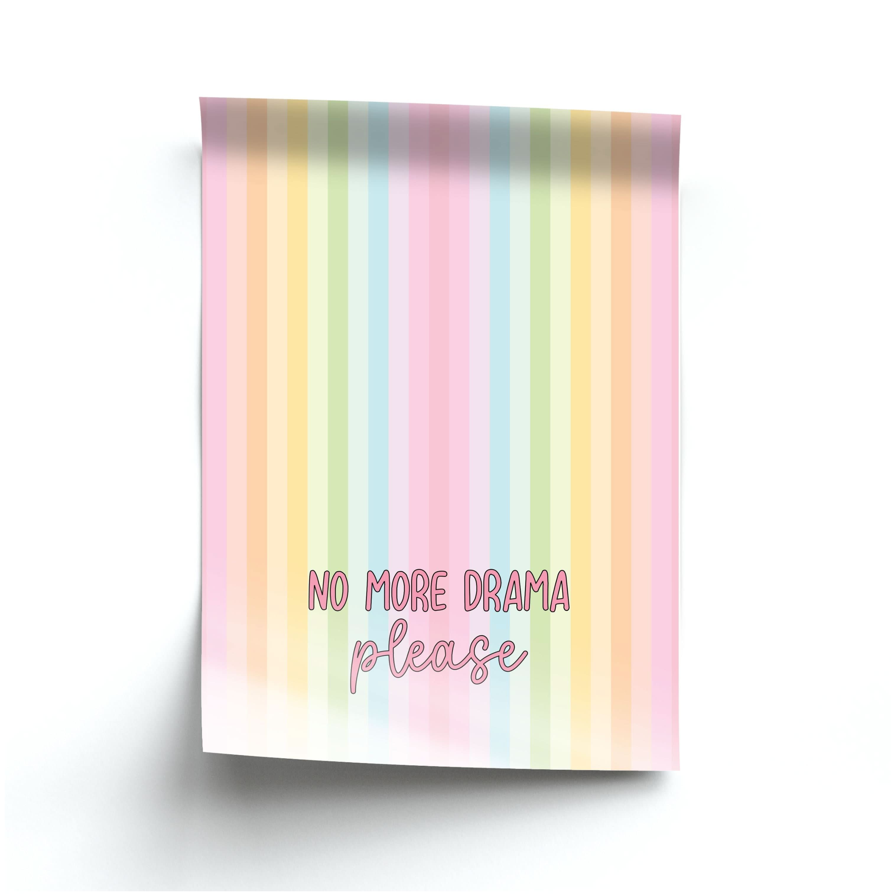 No More Drama Please Poster