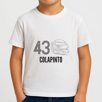 Colapinto Helmet 2026 Boys T-Shirt