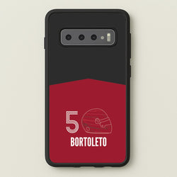 Bortoleto Helmet 2026 Galaxy S10 Case