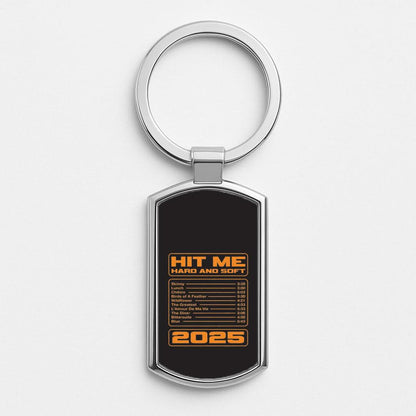 HMHAS Tour 2025 Silver Metal Keyring