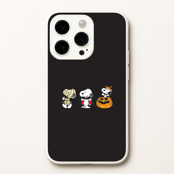 Cartoon Beagle Halloween Costumes iPhone 14 Pro Max Case