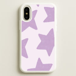 Lilac Stars iPhone X / XS Case