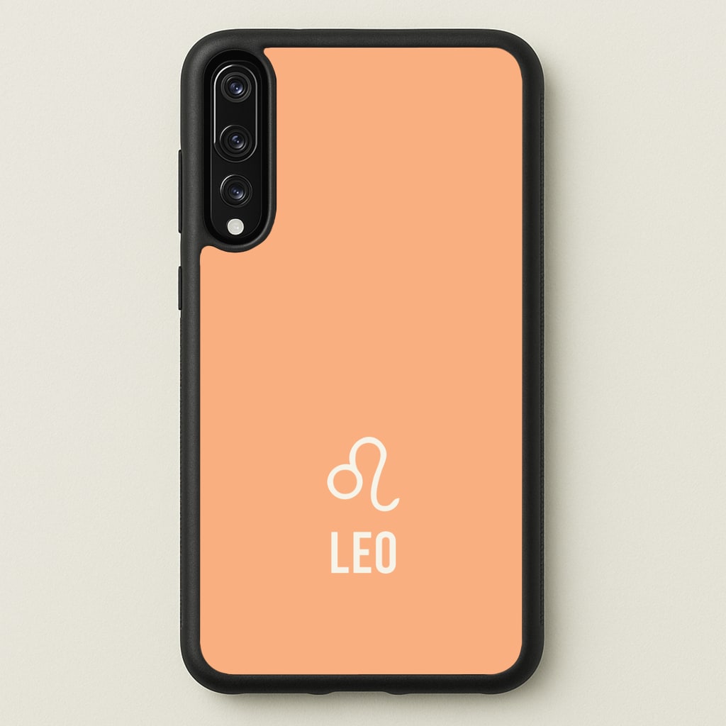 Leo Pastel Zodiac Huawei P20 Pro Case