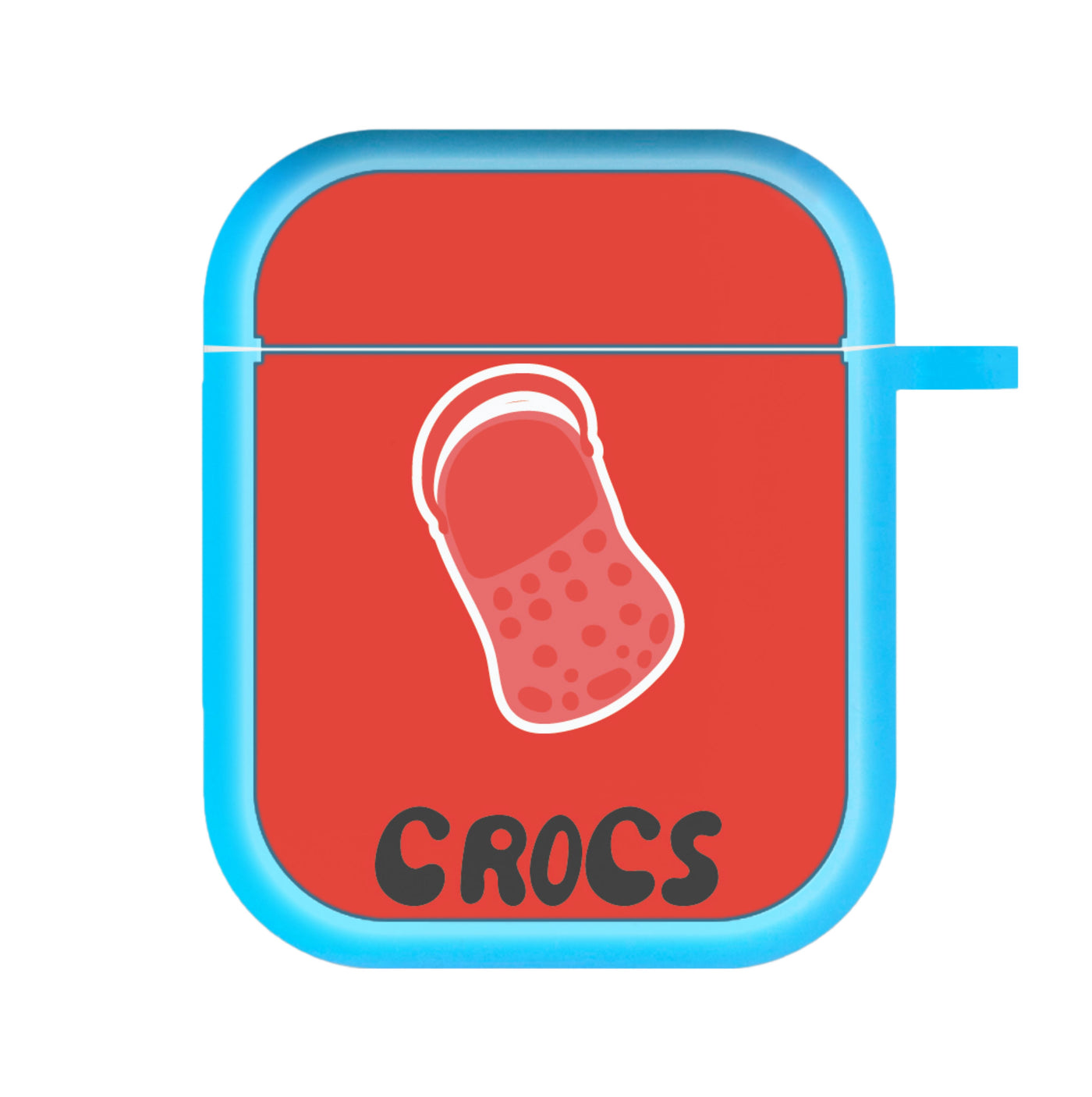 Red - Crocs AirPods Case