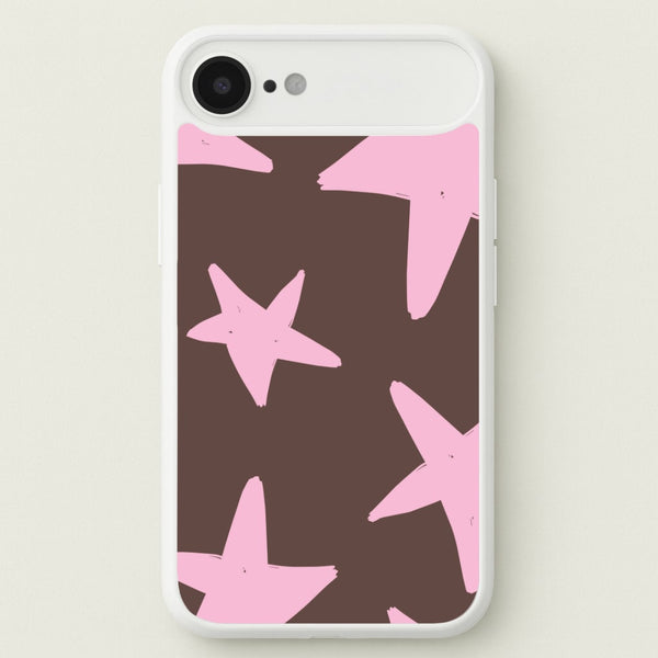 Chocolate & Strawberry Stars iPhone 17 Air Case
