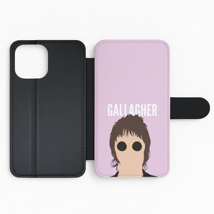 Rock Band Member Purple Flip Phone Case